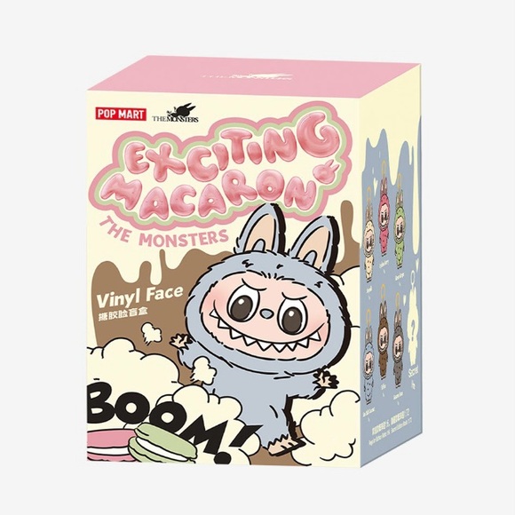 Authentic Labubu The Monsters Exciting Macaron Blind Box - Single box - Picture 1 of 10